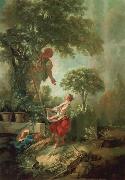 Francois Boucher La Cueillette des Fruits Germany oil painting artist